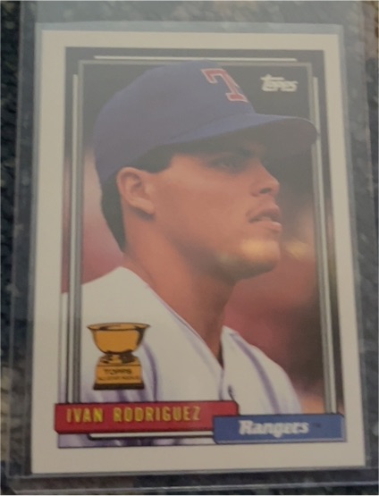 1992 Topps #78 Ivan Rodriguez — front