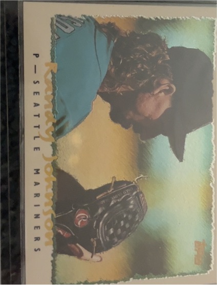 1995 Topps #203 Randy Johnson — front