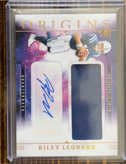 2025 Panini Origins #RPA Riley Leonard — front
