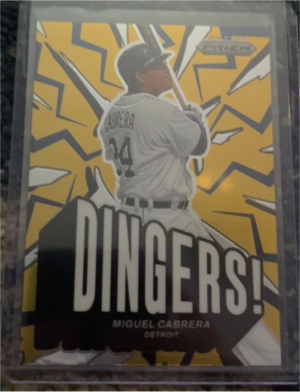 2025 Panini Prizm #17 Miguel Cabrera — front