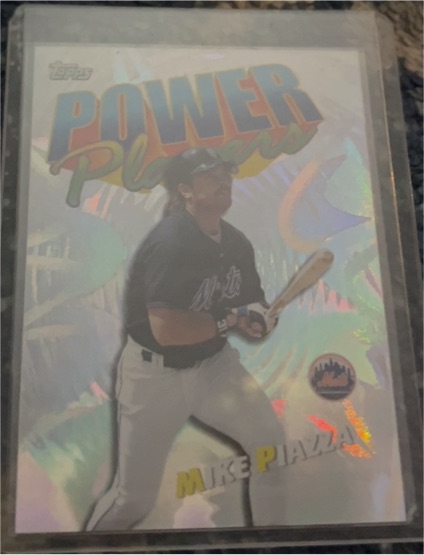 2000 Topps Power Players #P14 Mike Piazza — front