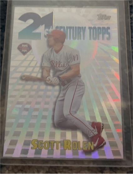2000 Topps Chrome 21st Century #C7 Scott Rolen Philadelphia Phillies — front