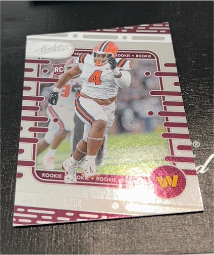 2024 Panini Absolute #136 Jer'Zhan Newton — front