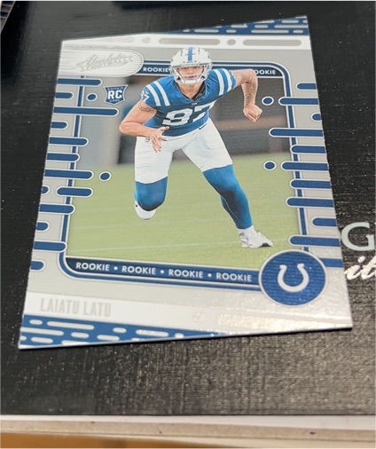 2024 Panini Absolute #115 Laiatu Latu — front