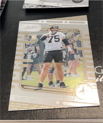 2024 Panini Absolute #114 Taliese Fuaga — front