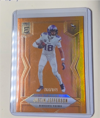 2025 Panini Donruss Elite #45 Justin Jefferson — front