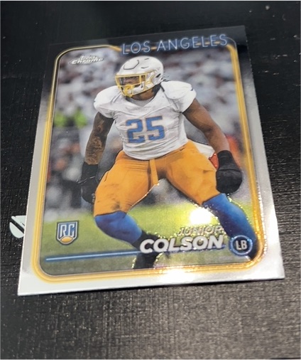 2024 Topps Chrome #291 Junior Colson — front