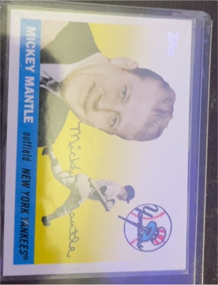 2008 Topps #MMS52 Mickey Mantle Mickey Mantle Story — front