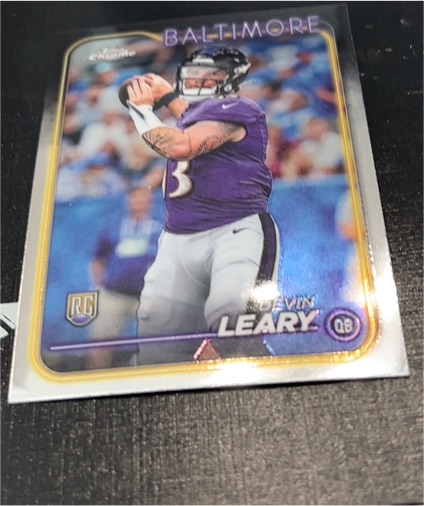 2024 Topps Chrome #248 Devin Leary — front