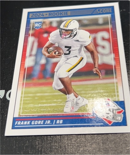 2024 Panini Score #395 Frank Gore Jr — front