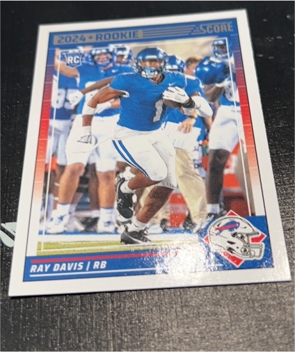 2024 Panini Score #392 Ray Davis — front