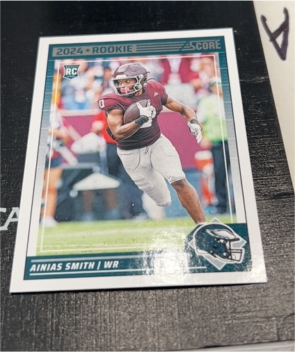 2024 Panini Score #387 Ainias Smith — front