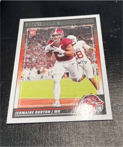 2024 Panini Score #381 Jermaine Burton — front