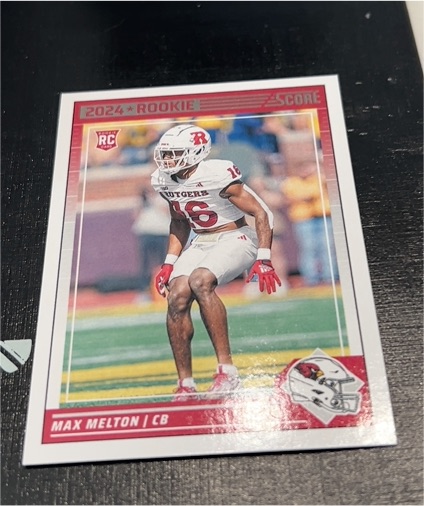 2024 Panini Score #374 Max Melton — front