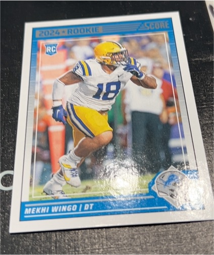2024 Panini Score #372 Mekhi Wingo — front