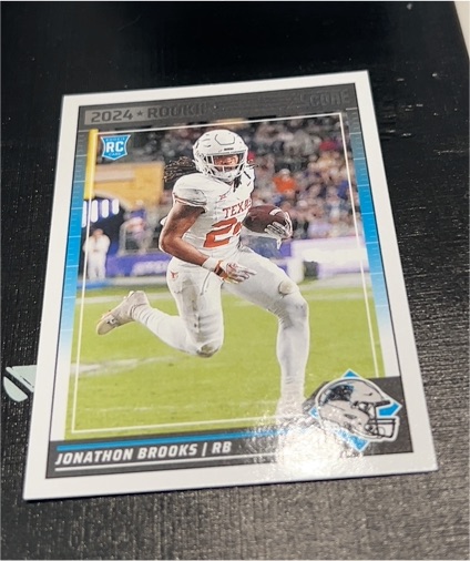 2024 Panini Score #365 Jonathon Brooks — front