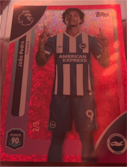2025-26 Topps Premier League #87 João Pedro — front