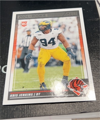2024 Score #361 Kris Jenkins — front
