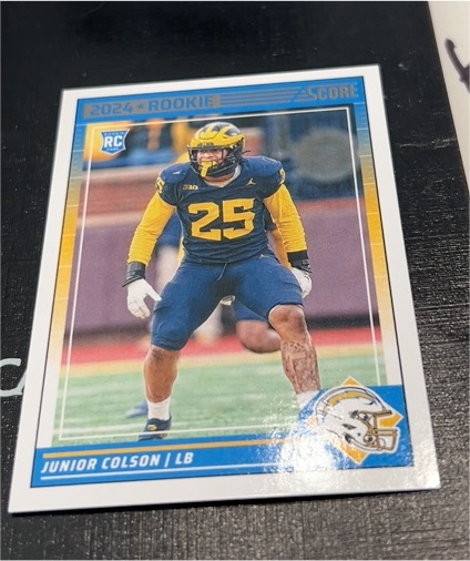 2024 Panini Score #359 Junior Colson — front