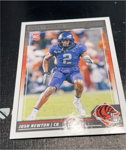 2024 Panini Score #357 Josh Newton — front
