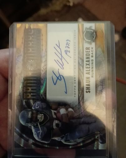 2024 Topps Resurgence Radial Marks Shaun Alexander #RM-SA — front
