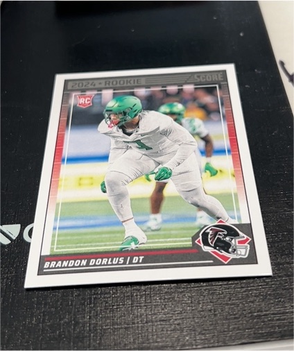 2024 Panini Score #346 Brandon Dorlus Rookie — front