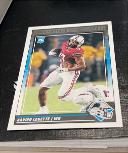 2024 Panini Score #330 Xavier Legette — front