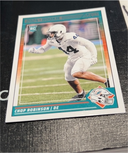 2024 Panini Score #322 Chop Robinson — front
