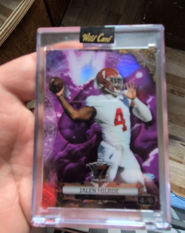 2024 Wild Card 7 Card Studs #7 Jalen Milroe — front