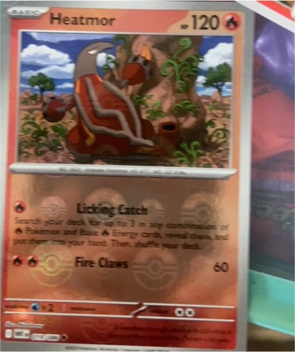 2023 Pokémon SV: White Flare #019 Heatmor — front