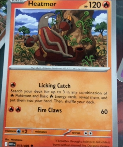 2023 Pokémon Scarlet & Violet: White Flare #019 Heatmor — front