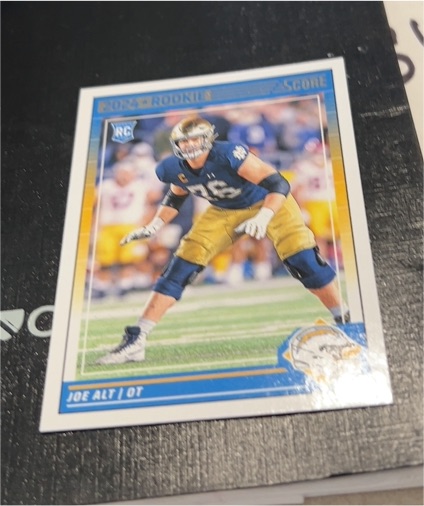 2024 Panini Score #307 Joe Alt Rookie — front