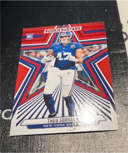 2024 Panini Rookies & Stars #RC Theo Johnson — front