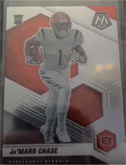 2021 Panini Mosaic #307 Ja'Marr Chase — front