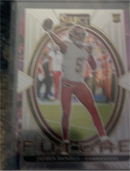2024 Panini Select #4 Jayden Daniels Future Insert — front