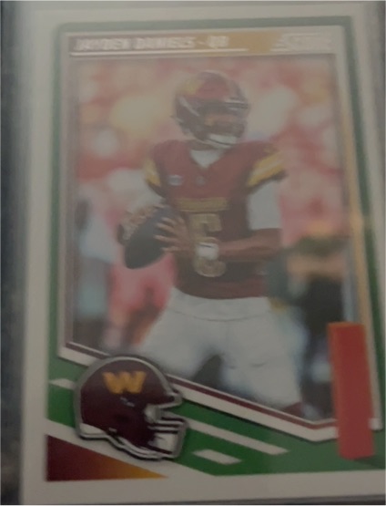 2025 Panini Score #195 Jayden Daniels — front