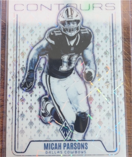 2024 Panini Phoenix Contours #CON-MPS Micah Parsons — front