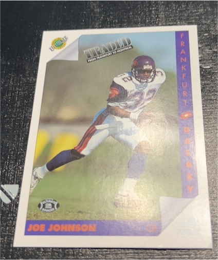 1992 Ultimate Trading Card Company #54 Joe Johnson — front