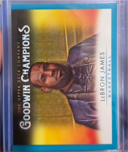 2021 Upper Deck Goodwin Champions #100 LeBron James — front
