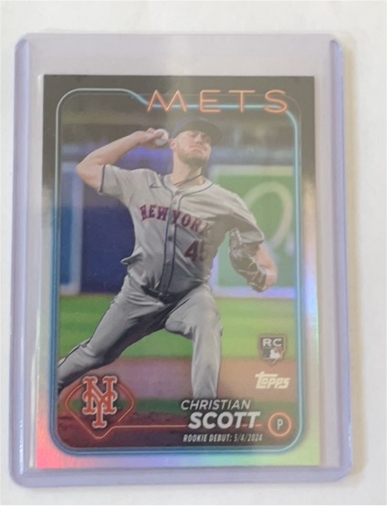 2024 Topps Update Series #US253 Christian Scott — front