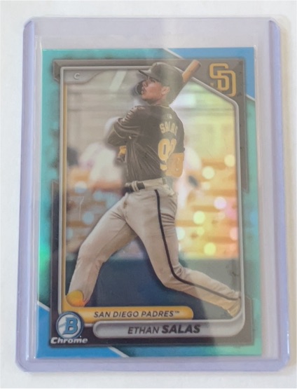 2024 Bowman Draft Chrome #BDC-140 Ethan Salas — front