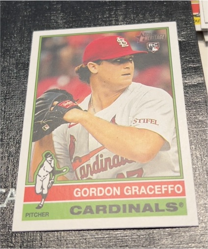 2025 Topps Heritage #153 Gordon Graceffo — front