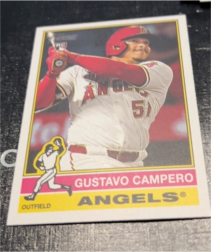 2025 Topps Heritage #339 Gustavo Campero — front