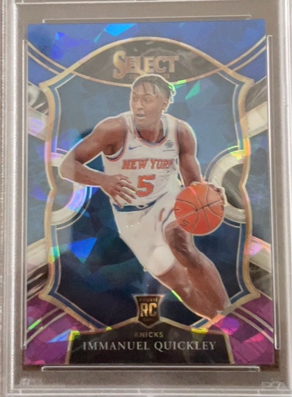 2020-21 Panini Select #85 Immanuel Quickley Rookie RC — front