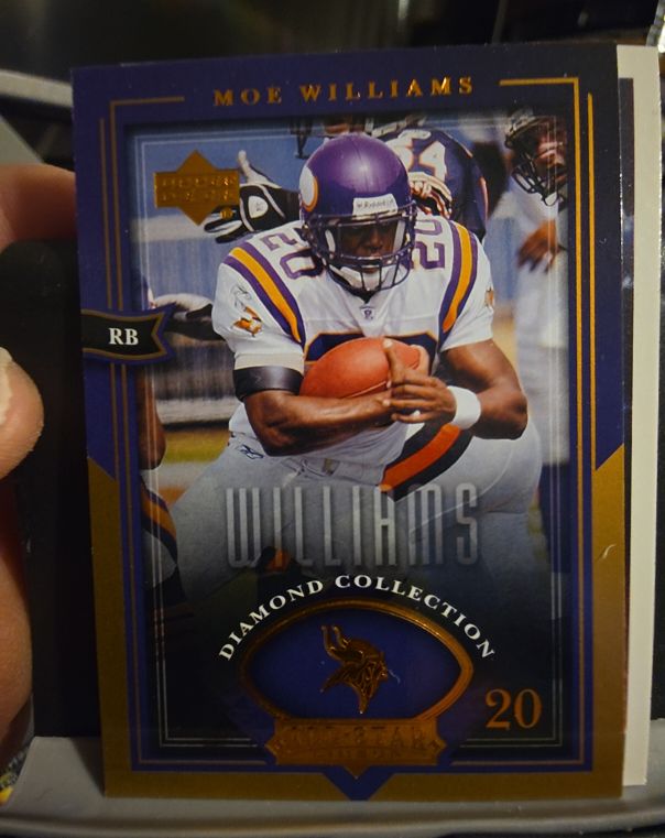 2004 Upper Deck Diamond Collection #20 Moe Williams — front