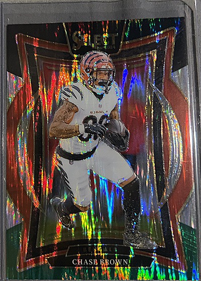 2024 Panini Select #18 Chase Brown — front