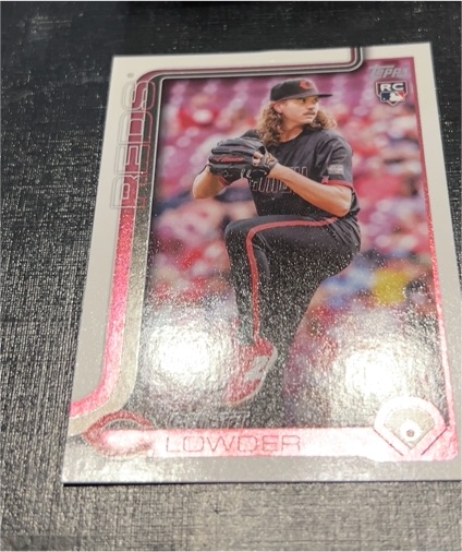 2025 Topps Series 1 #205 Rhett Lowder — front