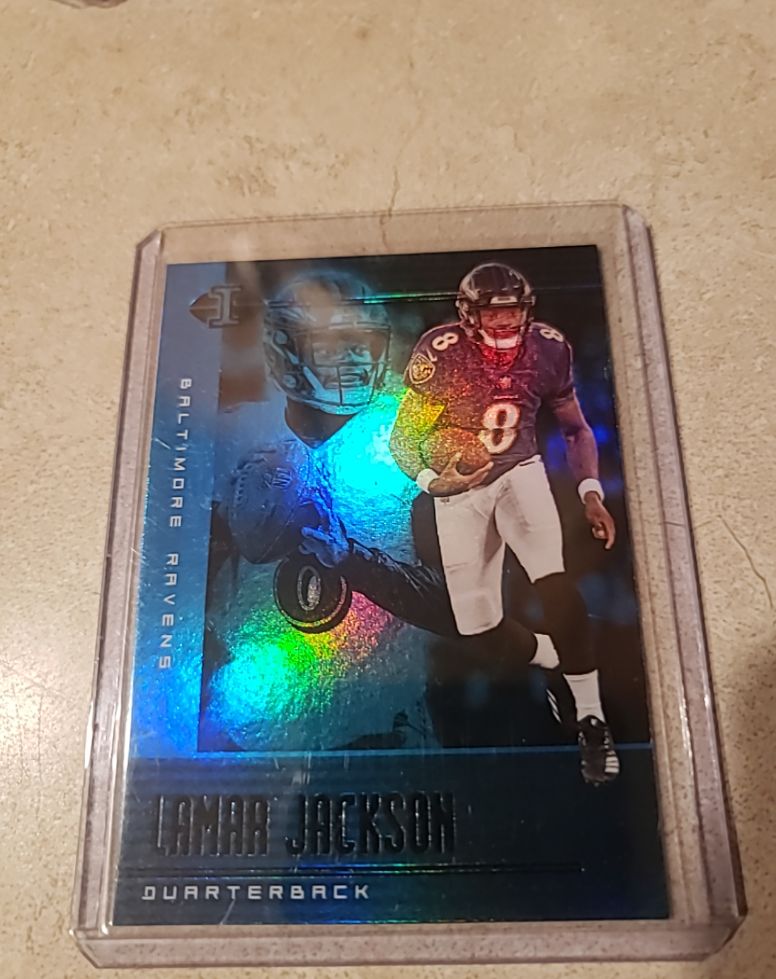2019 Panini Illusions #60 Lamar Jackson — front