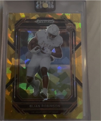 2023 Panini Prizm Draft Picks #115 Bijan Robinson — front