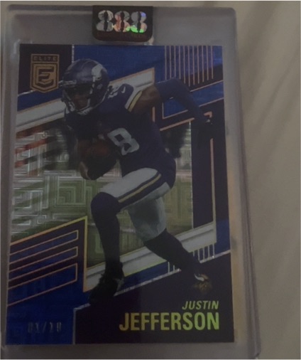 2022 Panini Donruss Elite #88 Justin Jefferson — front
